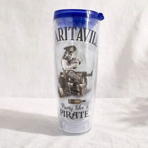 Margaritaville Party Like a Pirate - 26 oz. Tumbler - blue lid